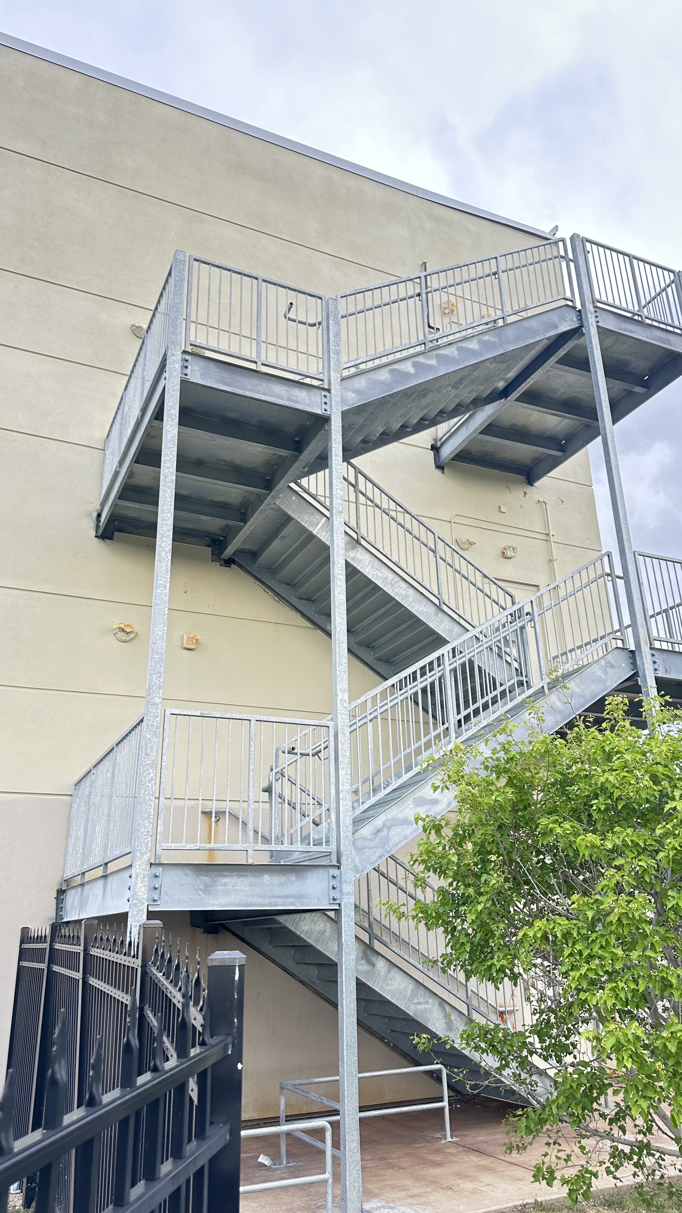 Miscellaneous steel access platform
